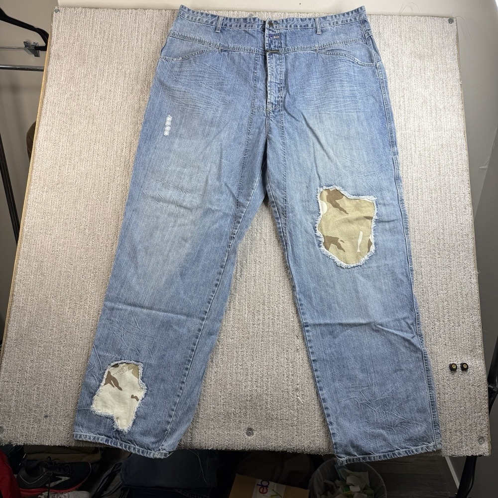 Marithe Francois Girbaud Jeans 44X34 Baggy Y2K Skater Grunge 90's Wide Leg